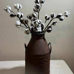 Vintage Metal Milk Can